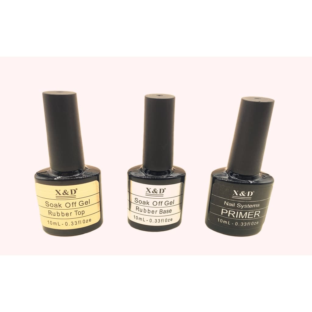 Kit X&D Com 3, Top Coat, Base Coat ,Primer X&D