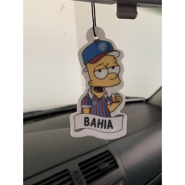 Aromatizantes Personalizados - Time Bahia - Cheirinho de Carro - Pronta Entrega no Brasil - Tipo little trees