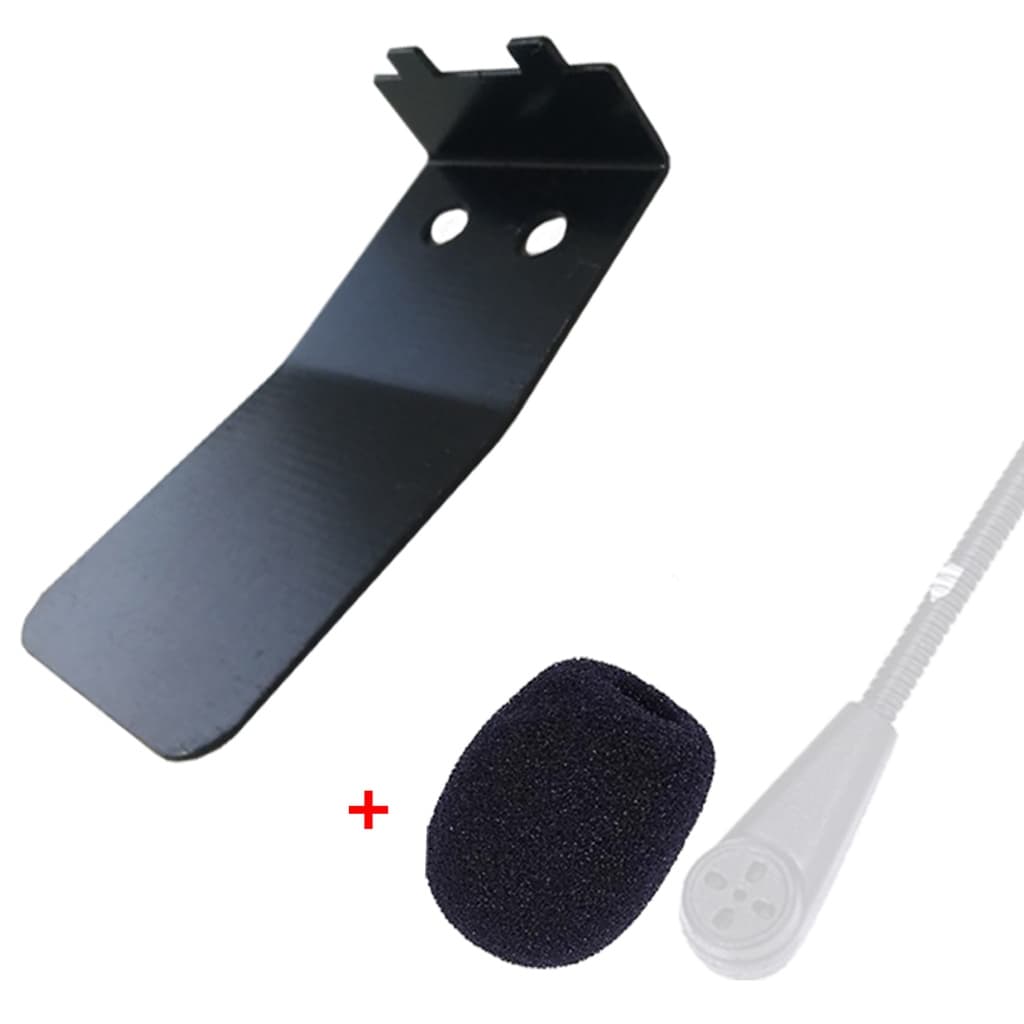 Clipe Metal para Suporte de Intercomunicador Capacete Mod V6 e V4