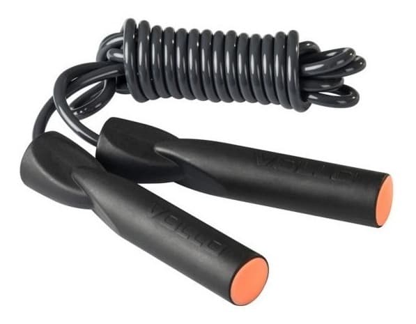 Corda De Pular Profissional Pvc Vollo Com Rolamento De 2,75m Exercicios Ajustavel