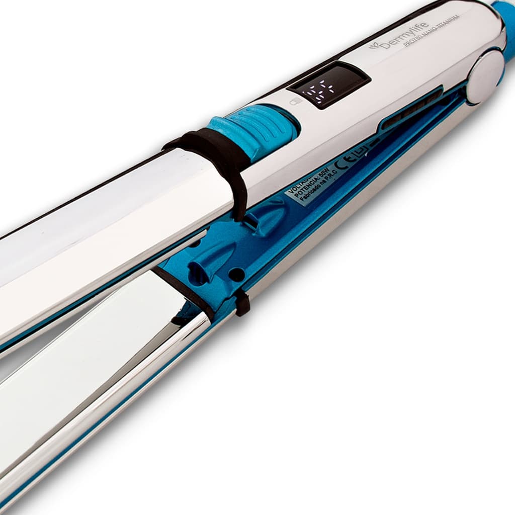 Chapinha Profissional Nano Titanium Dermylife. Perfeita pra progressiva - BIVOLT - ORIGINAL