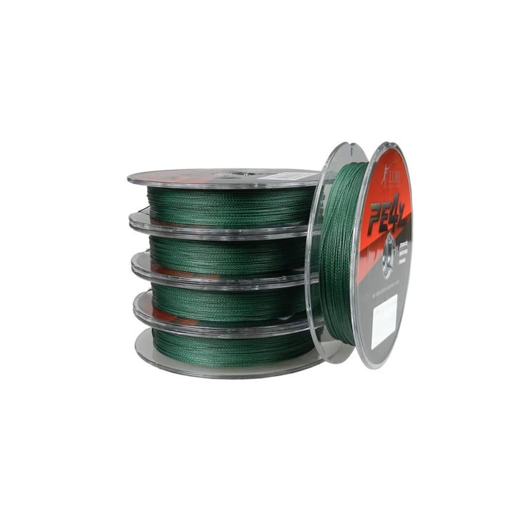 Linha De Pesca Multifilamento Trançado 4 Fios - Pe4x Lori Super Resistente 4x Ideal Pesca Isca Artificial