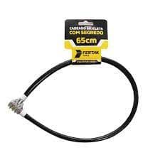 Cadeado para bike bicicleta com segredo 65cm multi uso código/segredo fertak