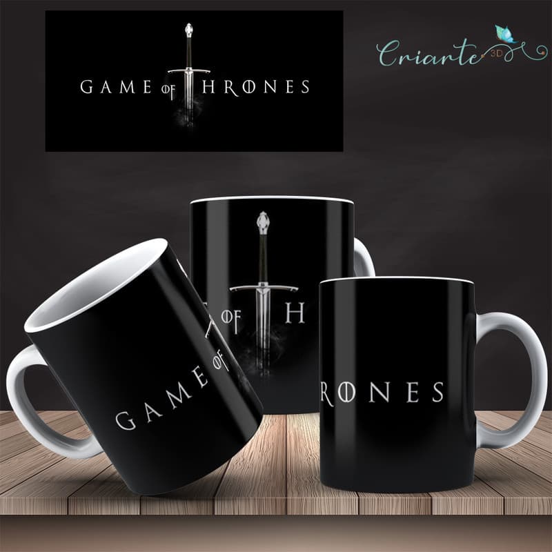 Caneca Personalizada Game of Trhones
