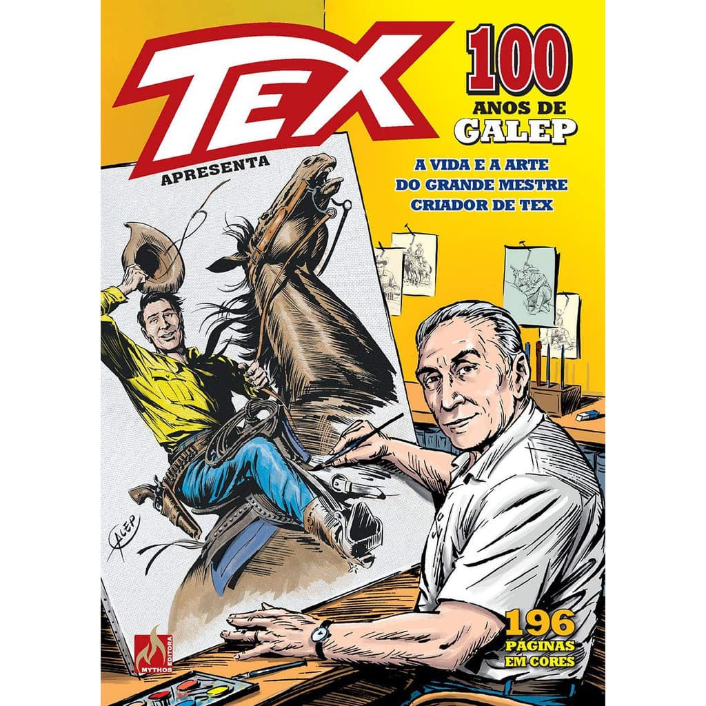 Revista Tex 100 Anos De Gallep 196 Páginas Coloridas
