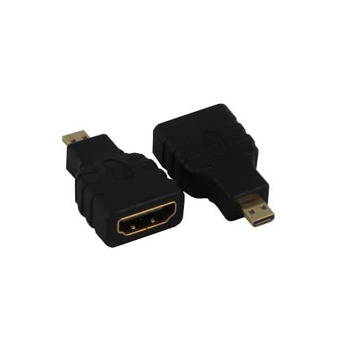 ADAPTADOR CONVERSOR MICRO HDMI MACHO PARA CABO HDMI FÊMEA