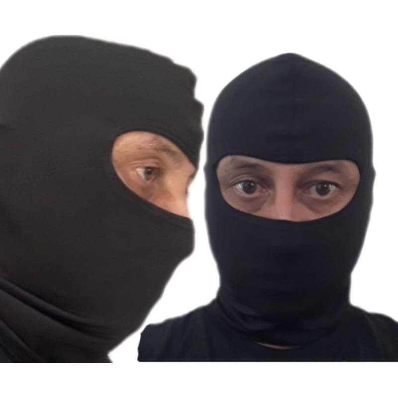 Kit 3 Balaclava Touca Ninja Moto Ciclismo Para Frio Sol