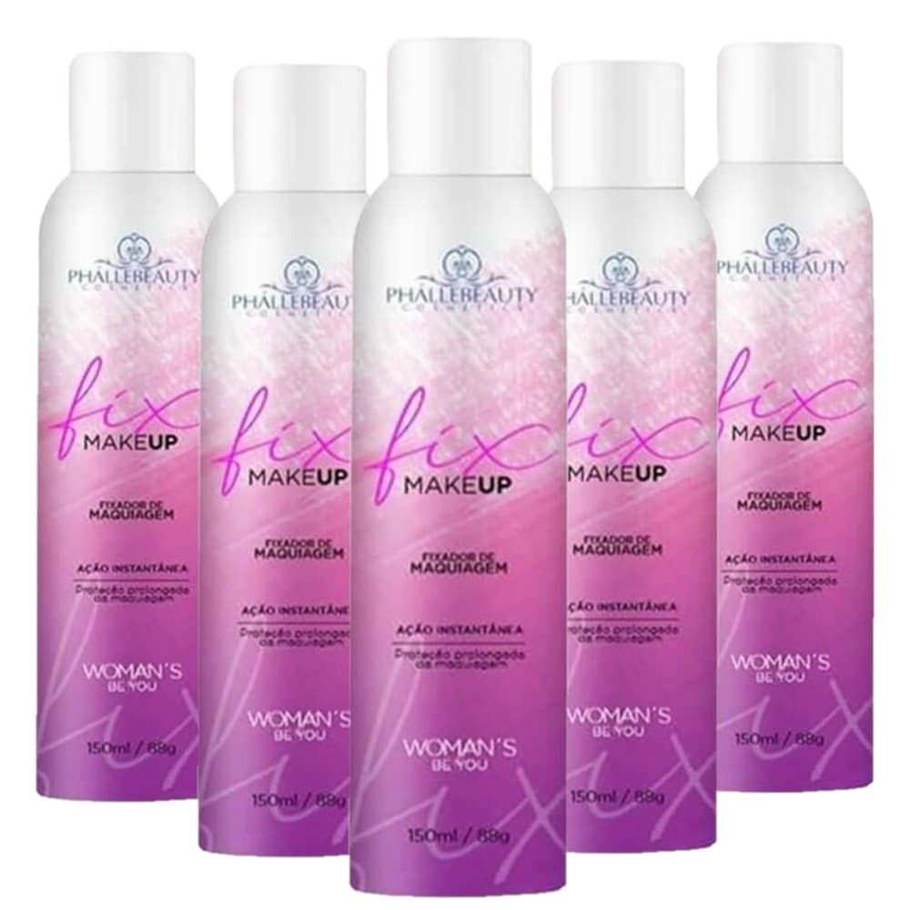 03 Fixador De Maquiagem Spray em Atacado Phallebeauty
