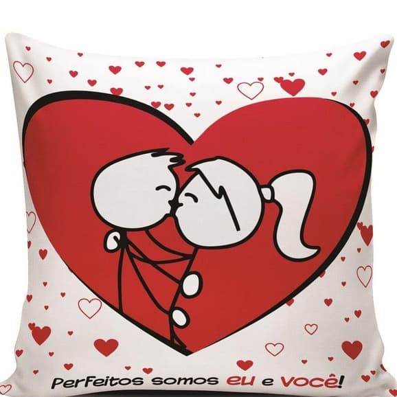 Capa de almofada personalizada com seu tema