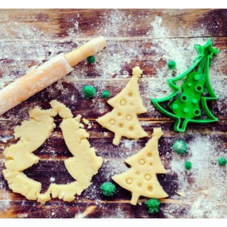 Cortador / Forma para Biscoito De Natal Formato Arvore Natalina Pinheiro Bolacha, Cookie, Massa