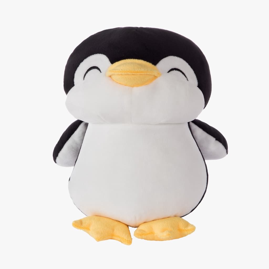 Pinguim Bicho De Pelúcia 24 cm Briquedo Decorativo Antialérgico