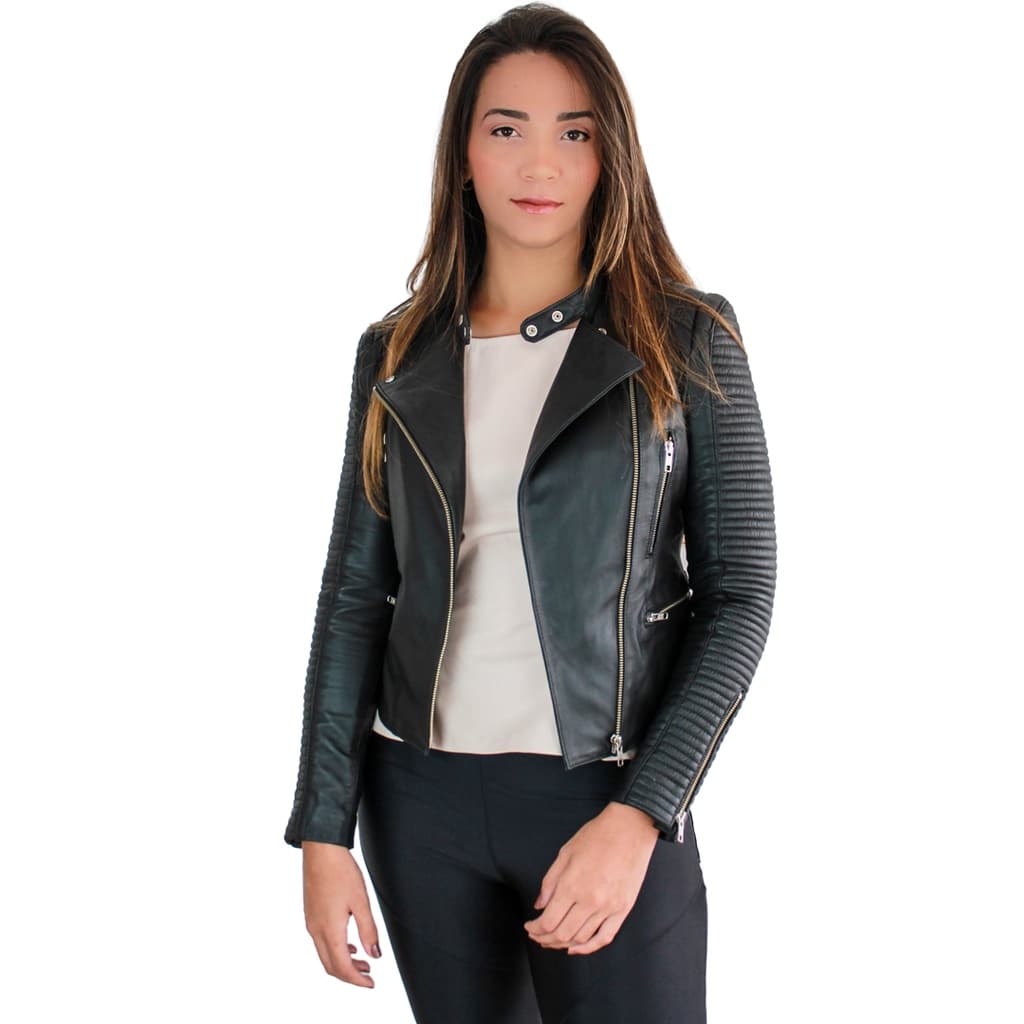 Jaqueta Feminina De Couro Bovino Legítimo Premium Macio E Leve 238 com Garantia Motociclista