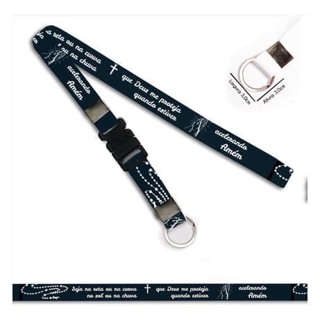 Chaveiro Moto Proteção Acelerando Amém C0703p Argola Engate