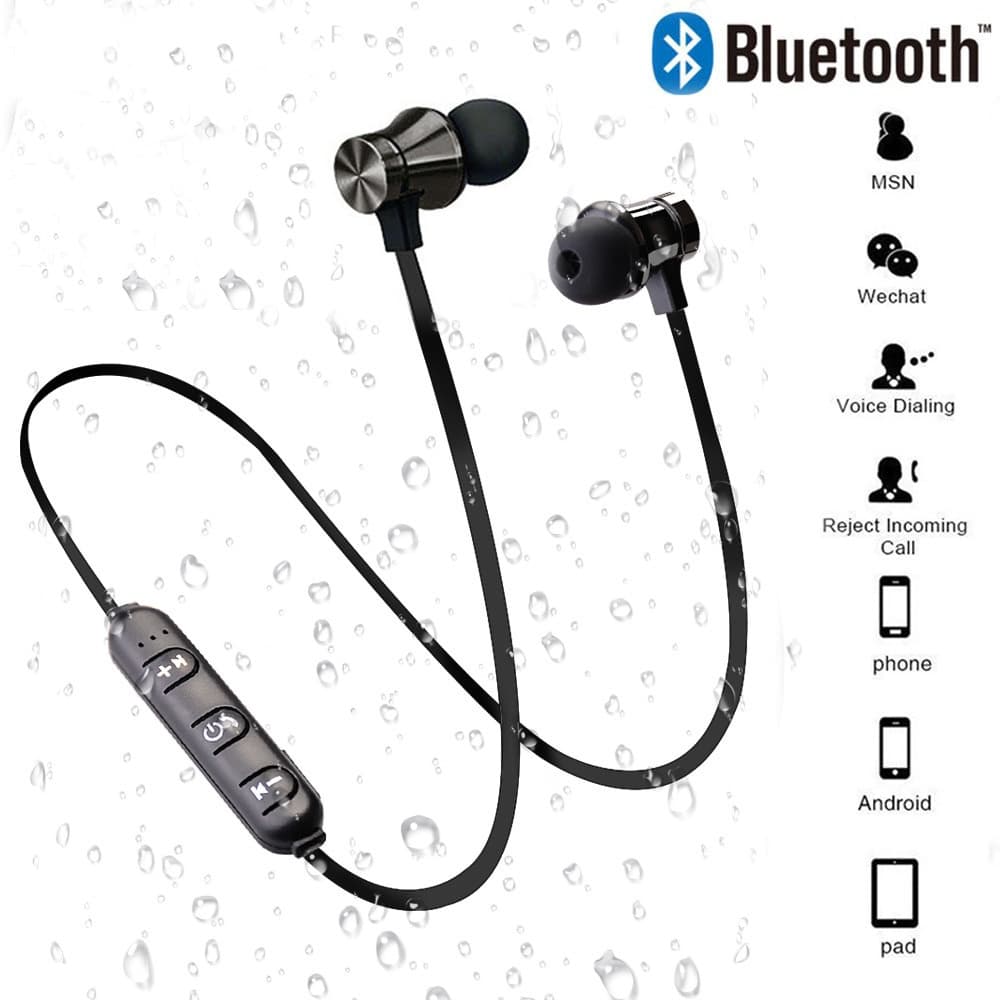 Original Xt11 Fone de ouvido magnético sem fio Bluetooth A Prova D 'Água Esportes