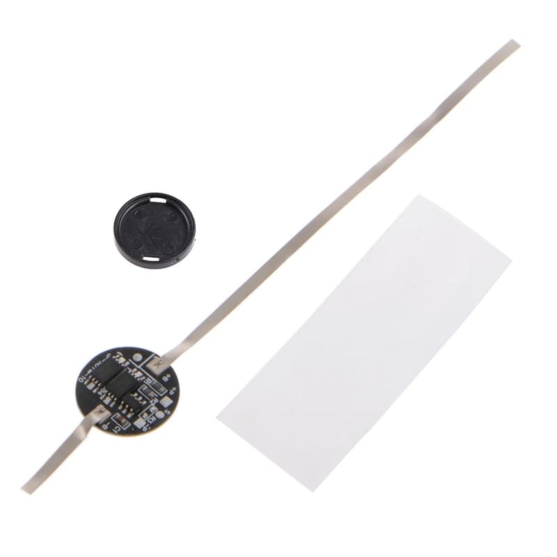 HL 5A PCB Redondo Para Placa De Circuito De Proteção Lítio 18650 Li-ion 3 7V