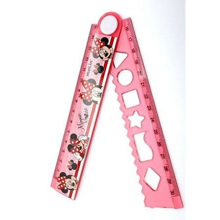 Régua Minnie Molin 30 cm Cor Variada