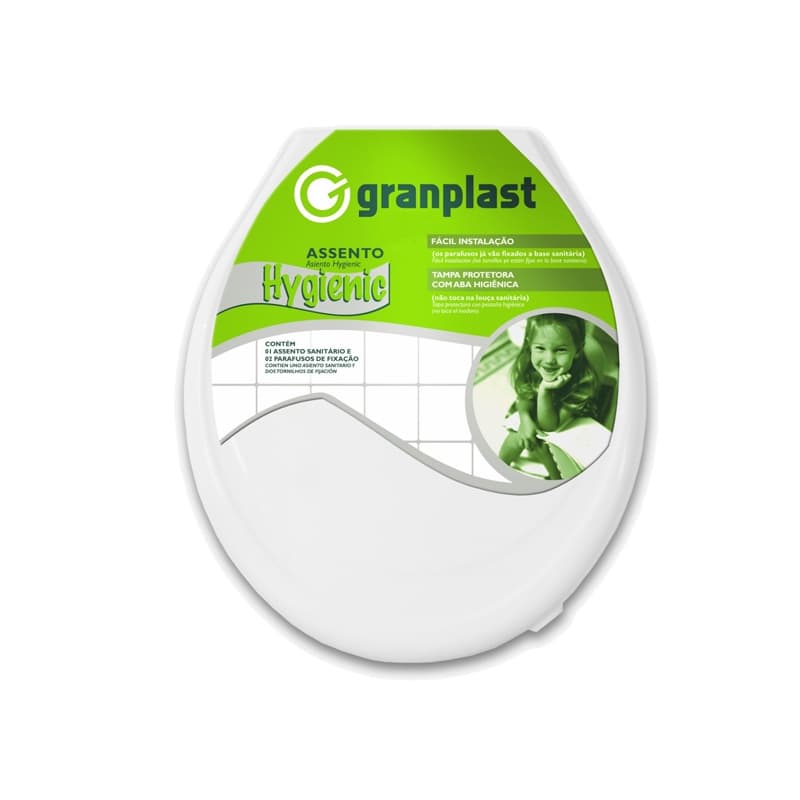 ASSENTO PARA PRIVADA CONVENCIONAL BRANCO-GRANPALSTIC
