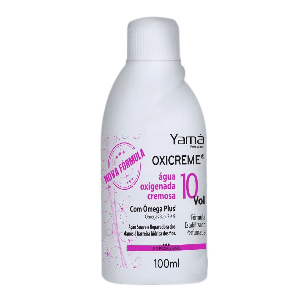Água Oxigenada Cremosa Yamá Oxicreme 100ml 10 Volumes