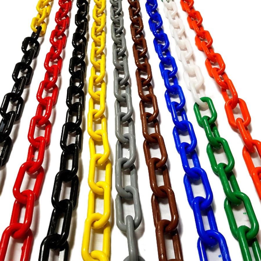 15 mts Corrente Plastica Elo Tamanho G Calha Chuva  Isolamento  Decoração Varias Cores