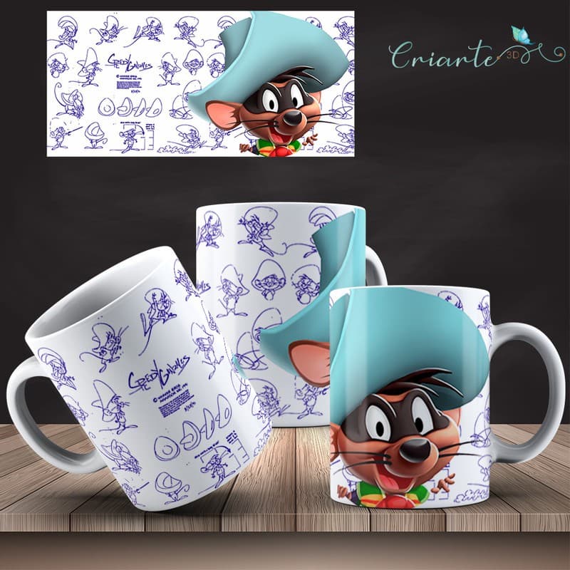 Caneca Porcelana Coleção Looney Tunes #23