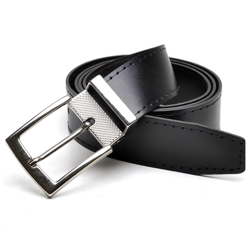 CINTO CORREIA INFANTIL DUPLA FACE PRETO E CAFÉ KIT 02 UNIDADES