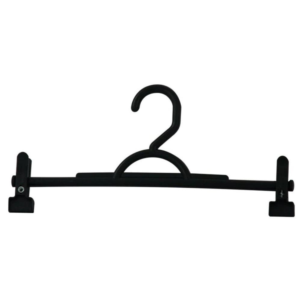 cabide preto para calças 12 - peças