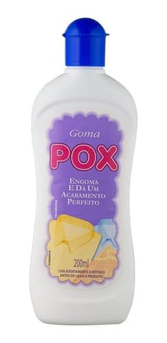 Engomador Goma Pox 200ml Acabamento Perfeito