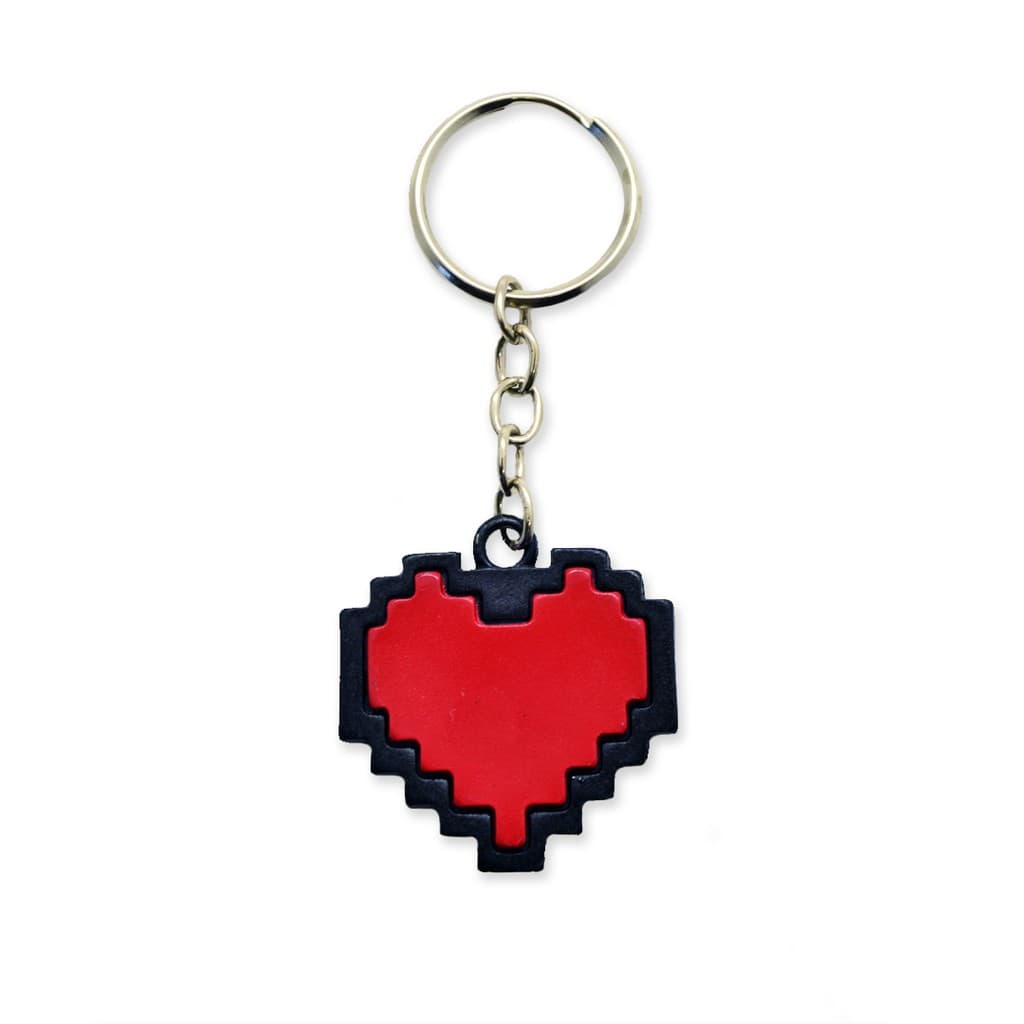 Chaveiro Undertale Coração Jogo Eletrônico Pingente De Metal Vermelho Bijuteria Decorativa Chave Bolsa Presente Geek Cosplay Produto Nerd
