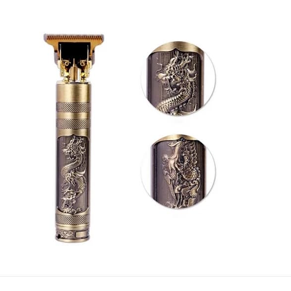 Máquina De Cortar Cabelo Metal Acabamento Profissional barbear Sem Fio