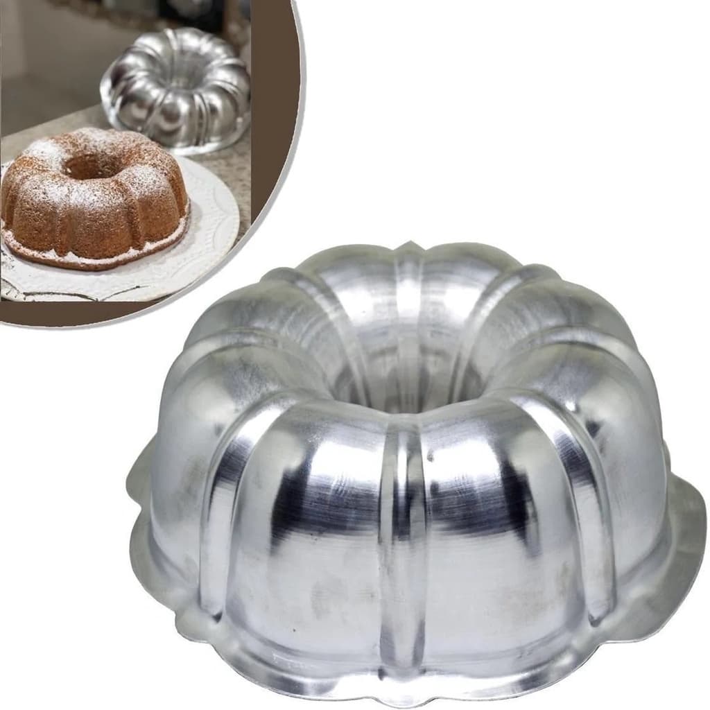 Forma Gomada Para Torta Suíça / Pudim / Bolo vulcão / Bolo Decorado