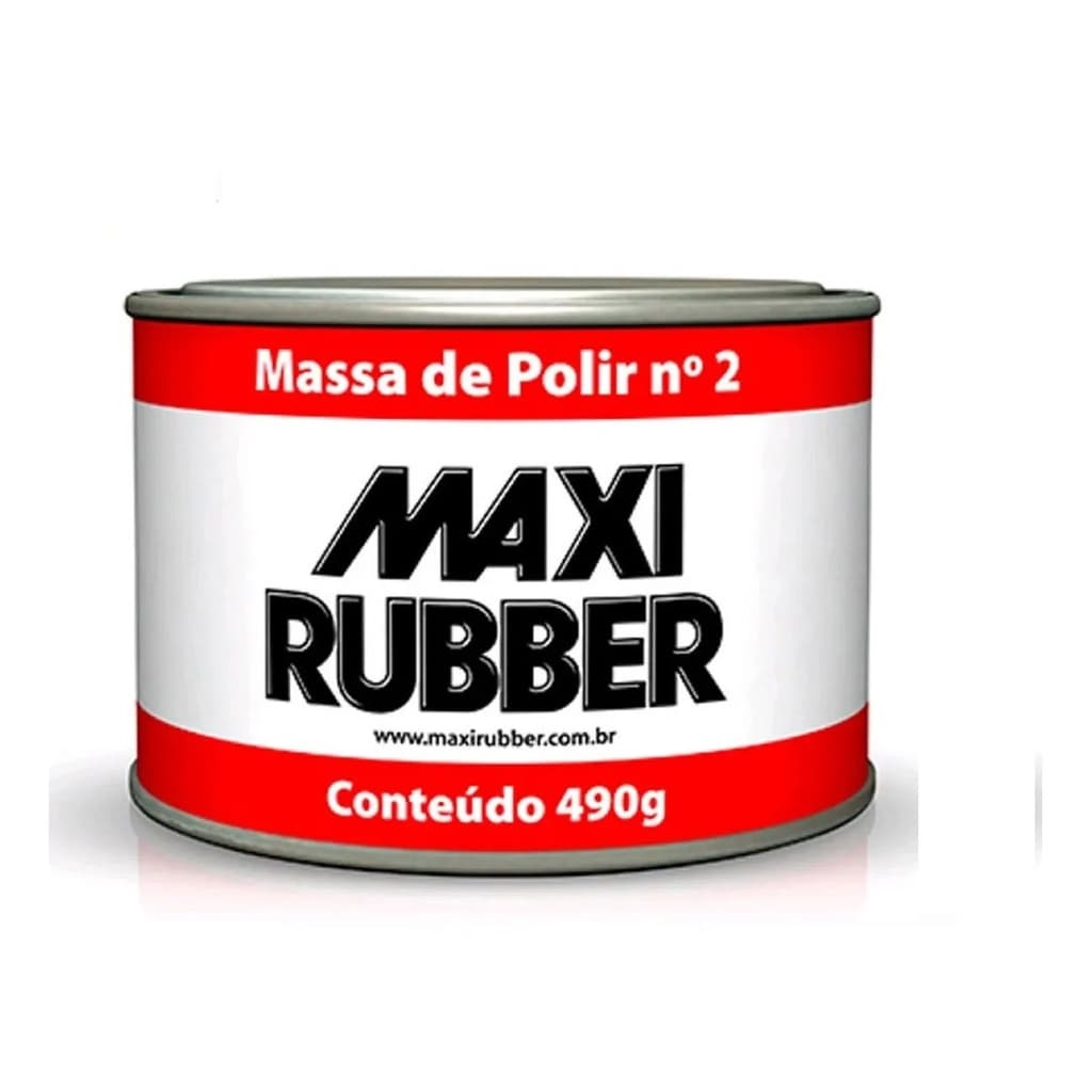 MASSA DE POLIR Nº 2 490g MAXI RUBBER 6MH