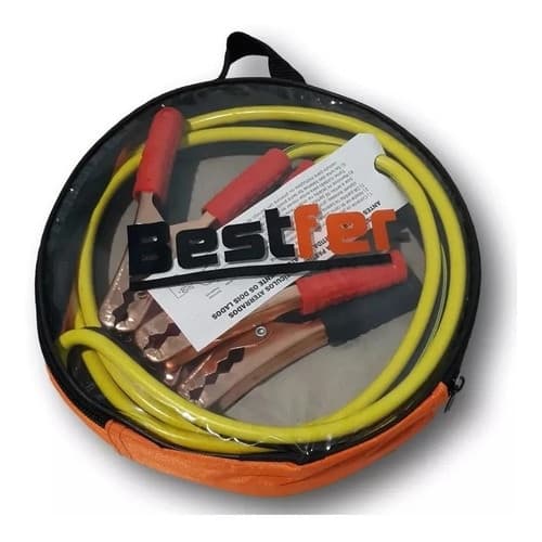 Cabo Para Bateria chupeta 300a 2,5m Com Bolsa BFH1263 Bestfer