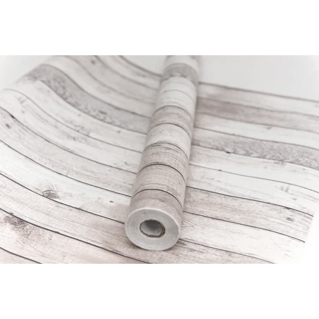 Papel De Parede Adesivo Lavável Imita Madeira 5mx45cm - Vários Modelos - ARUFORTE