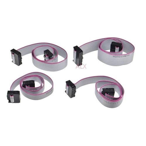 3 Pcs Cabo Flat 16 Vias Awg 28 Para Painel Led 17 Cm