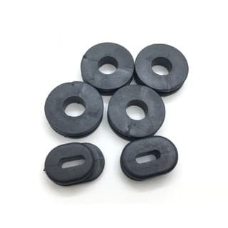Capa Lateral De Plástico Para Motocicleta , Vedação De Borracha , Almofadas Suzuki GN125 GS125 EN125 GN250 GN400 GS550 G