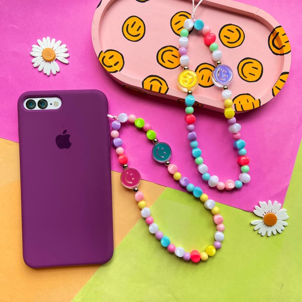 Cordinha de celular de miçangas /Phone Strap Miçanga / Phonestrap / Suporte de Celular