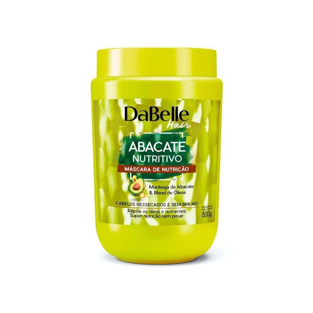 Máscara de Nutrição Abacate Nutritivo DaBelle Hair 800g