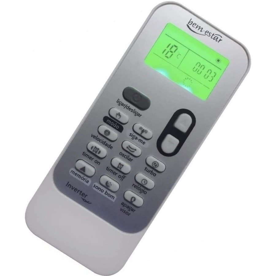 Controle Remoto Ar Condicionado para Consul Bem Estar Inverter