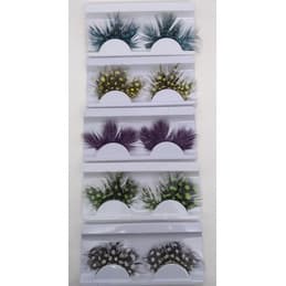 18 Pares Cilios Postiços Sortidos