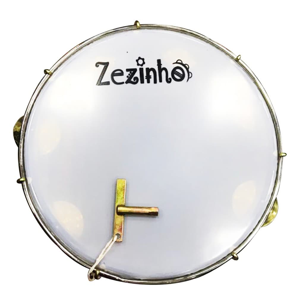 Pandeiro Artesanal Zezinho em Madeira