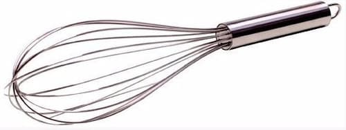 Batedor Fuet Em Inox 28cm Para Clara