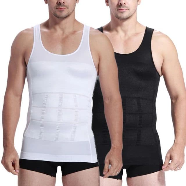 Camisa Regata Masculina Esconde a Barriga e Modela o Abdômem