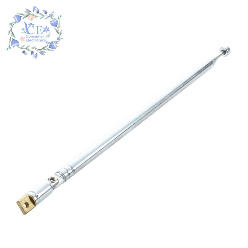 COD Substituição 60cm 4 Seções Telescópica Antena Aérea Para Rádio TV