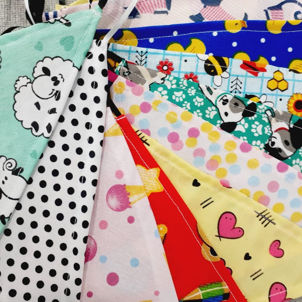 Kit Bandana Pets Para Gatos E Cachorro De Porte Pequeno Com 12 Unidades