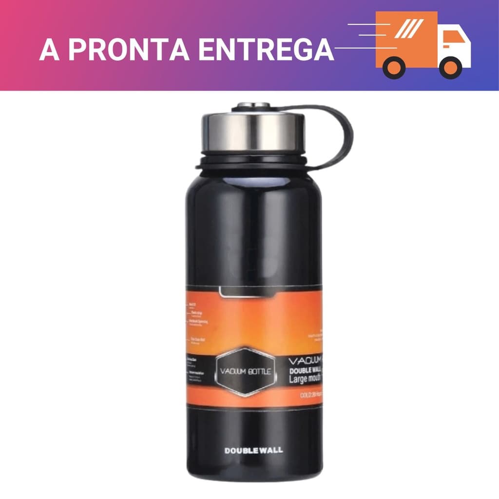 Garrafa Termica Inox Agua Quente e Frio 1200 Ml c/ peneira Alta Resistentencia