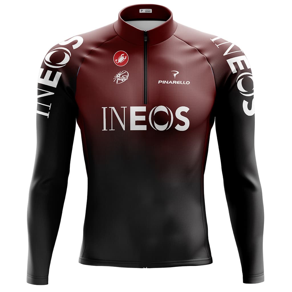 Camiseta Ciclismo Masculina Dryfit Proteção UV Bike MTB Speed Ineos