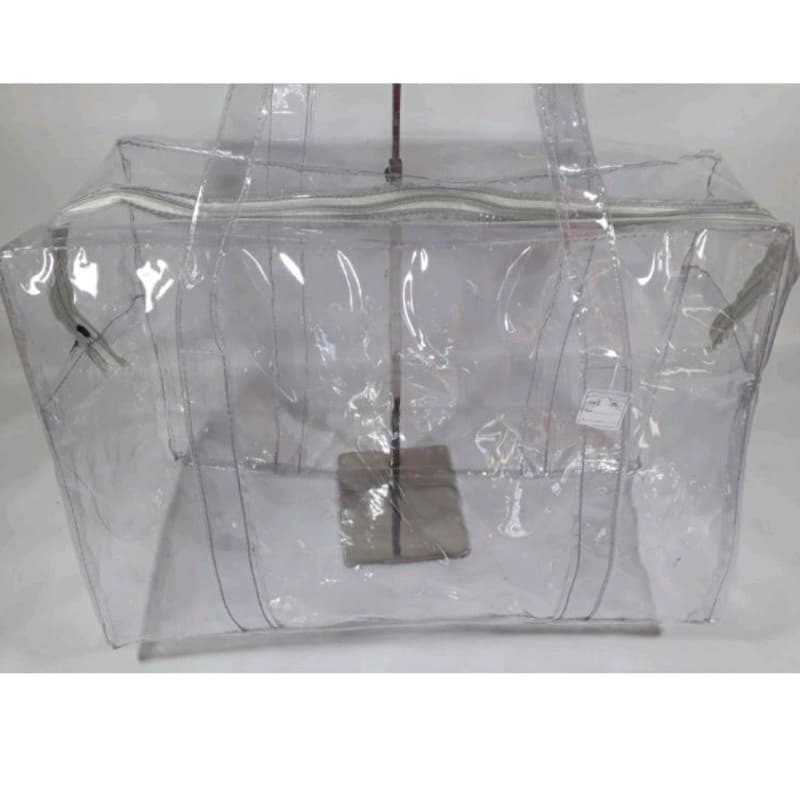 Sacola Bolsa Sacolão 100% Pvc Cristal Transparente Jumbo