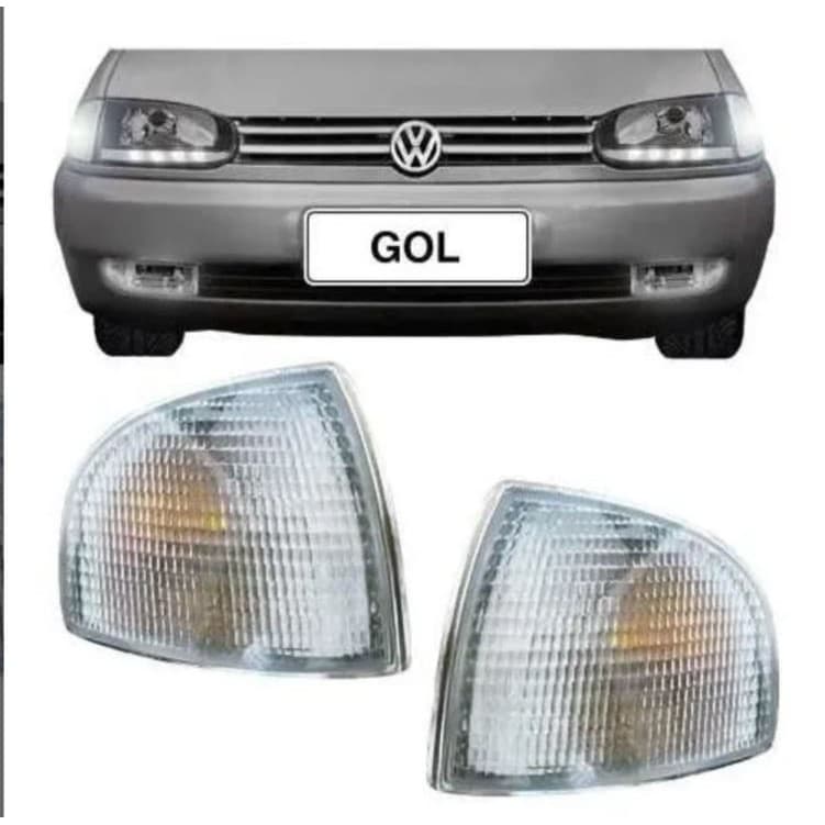 Pisca seta Gol Bola Parati Saveiro 95 96 97 98 99 2000 - Cristal