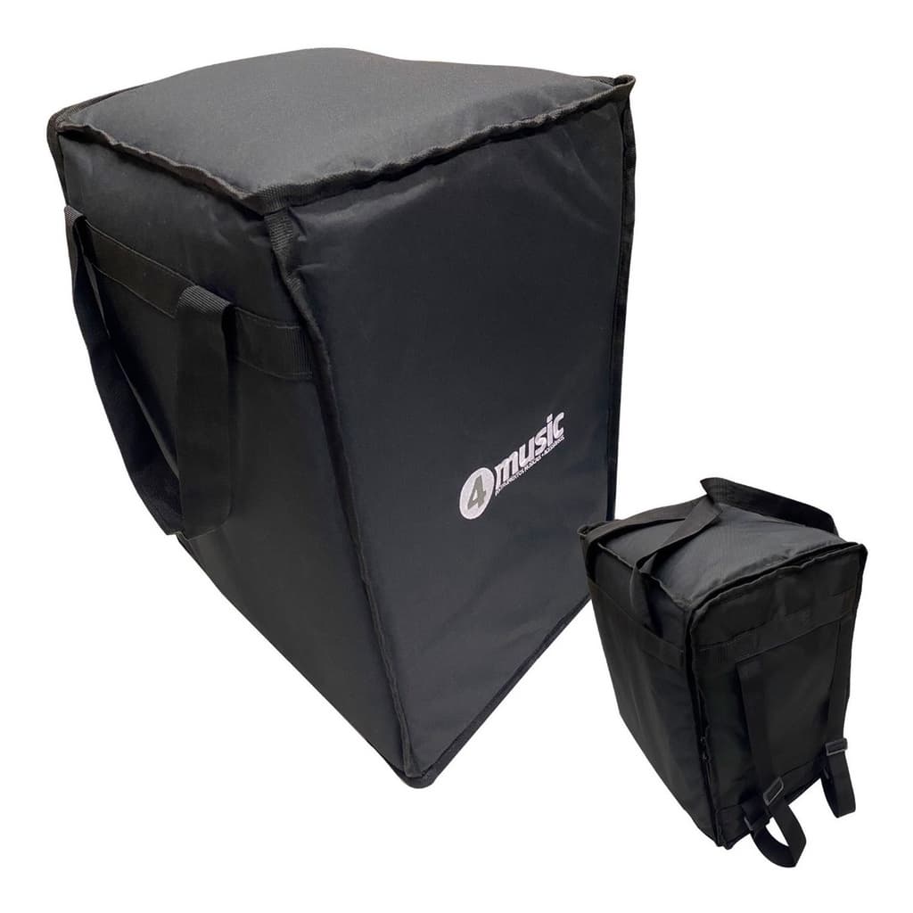 Bag Capa P/ Cajon Luxo Com Alças De Mão E Costas Ny-600 "4music"