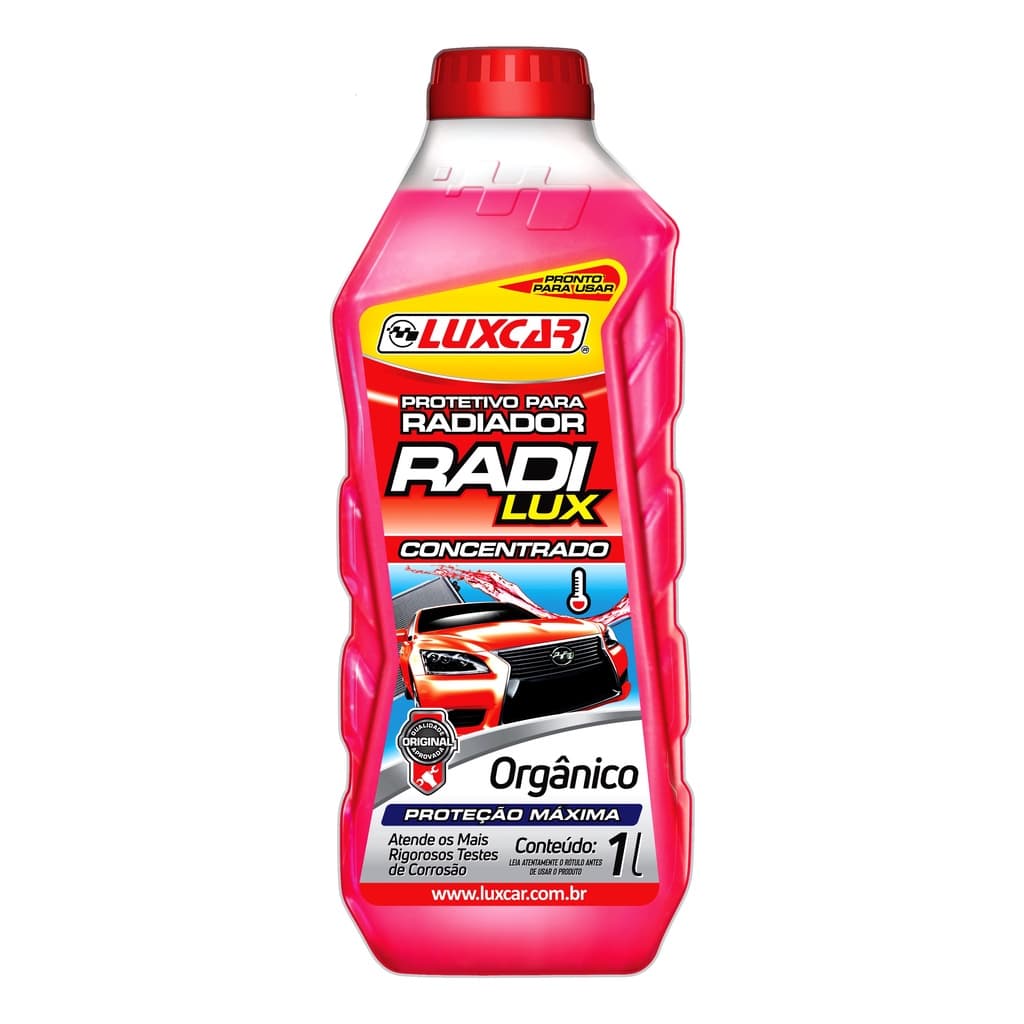 Aditivo Protetivo Para Radiador Luxcar 1litro Arrefecimento